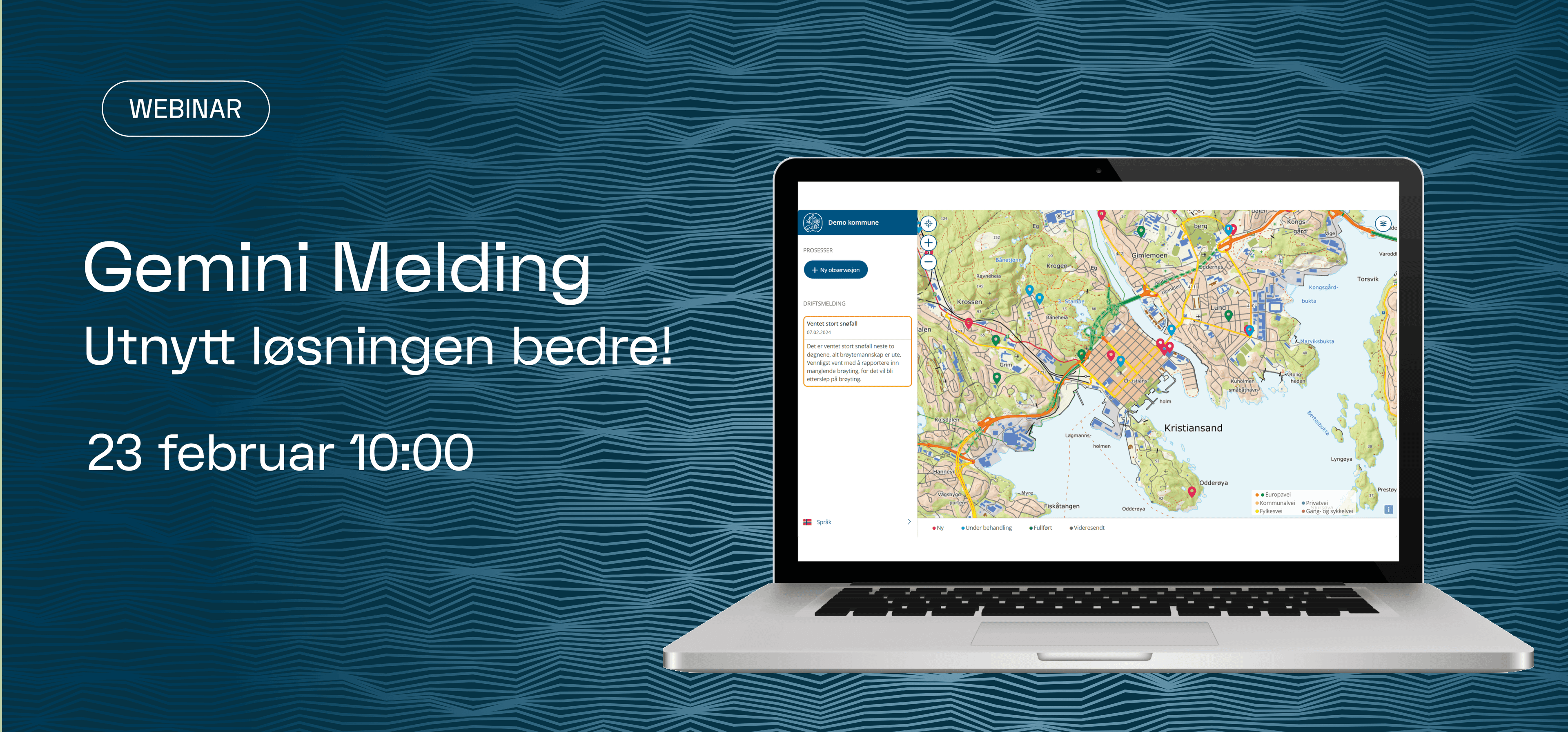 Webinar - Gemini Melding , Utnytt løsningen bedre! 