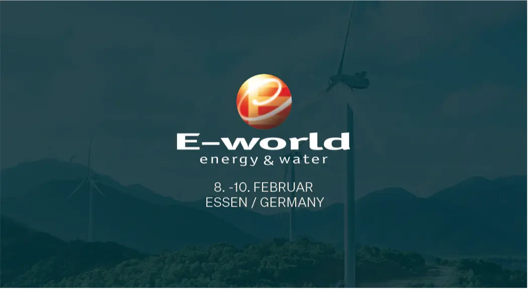 E-world 2022 banner Essen/Germany